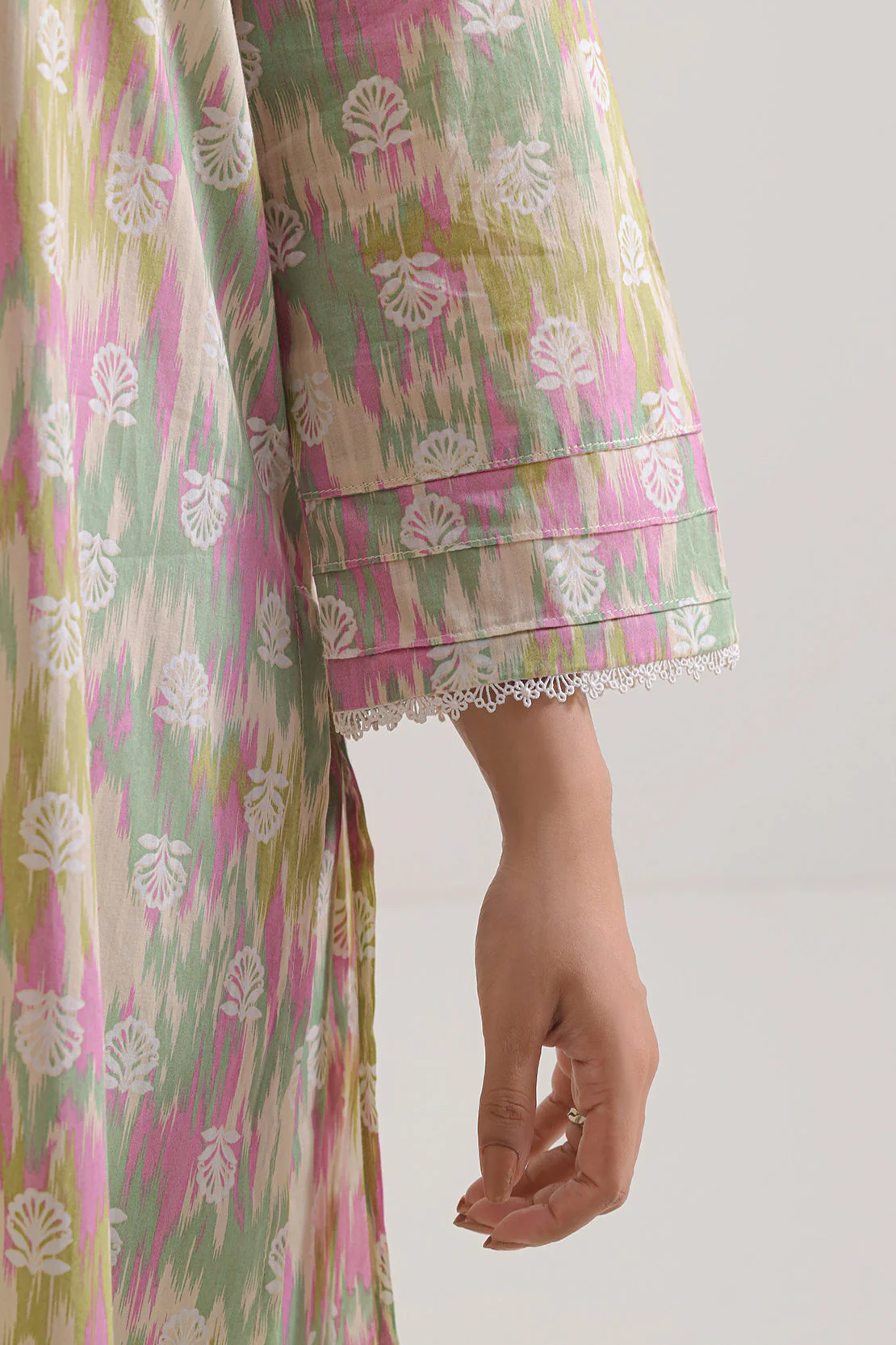 Printed Strip Lawn Stitched 2 Piece (Shirt/Trouser) - Image 5