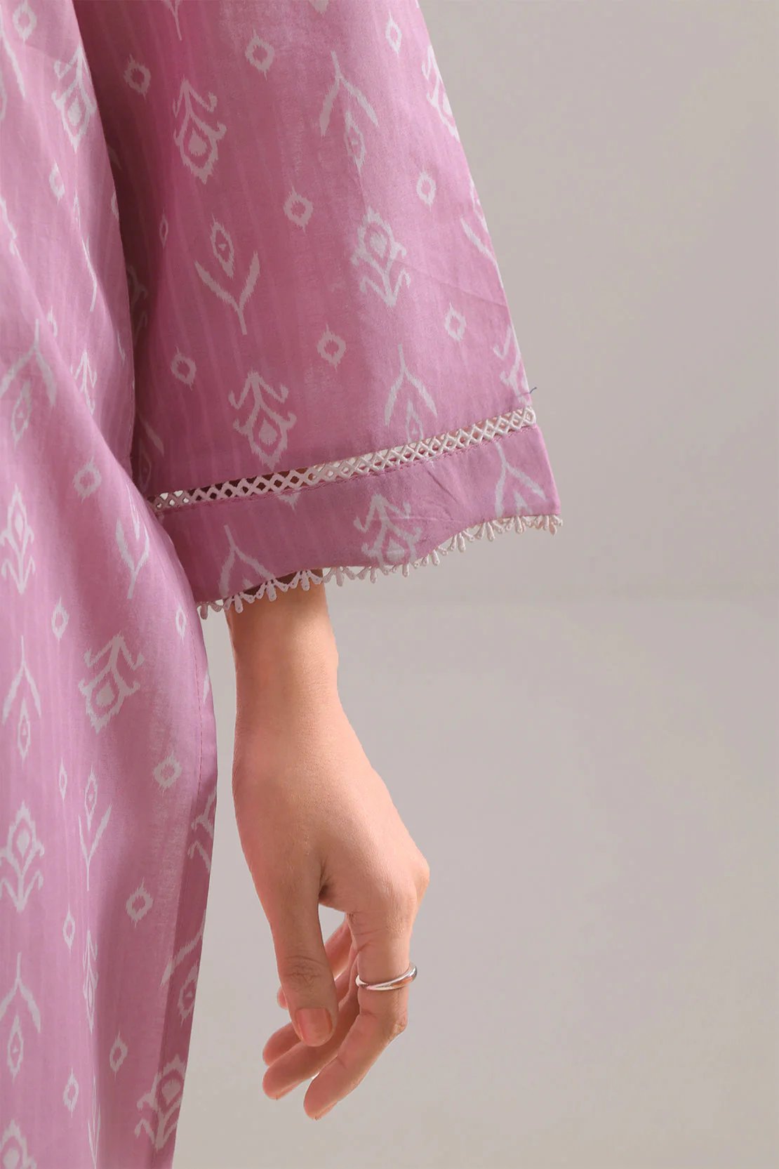 Printed Strip Lawn Stitched 2 Piece (Shirt/Trouser) - Image 6
