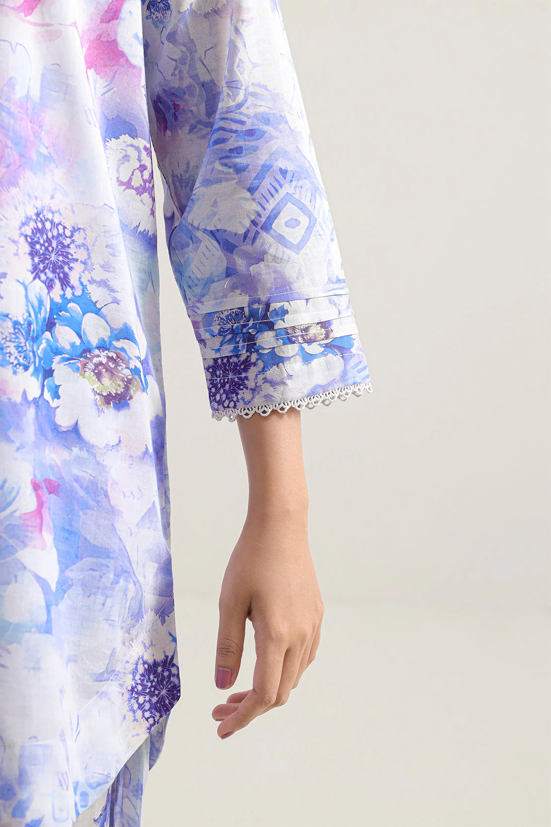 Printed Strip Lawn Stitched 2 Piece (Shirt/Trouser) - Image 5