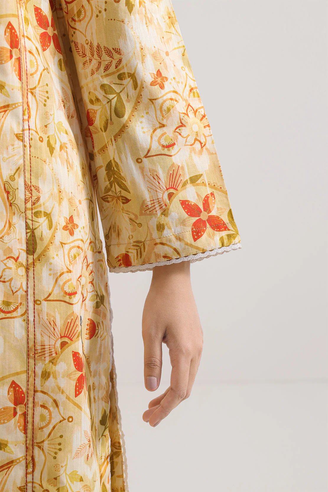Printed Strip Lawn Stitched 2 Piece (Shirt/Trouser) - Image 5