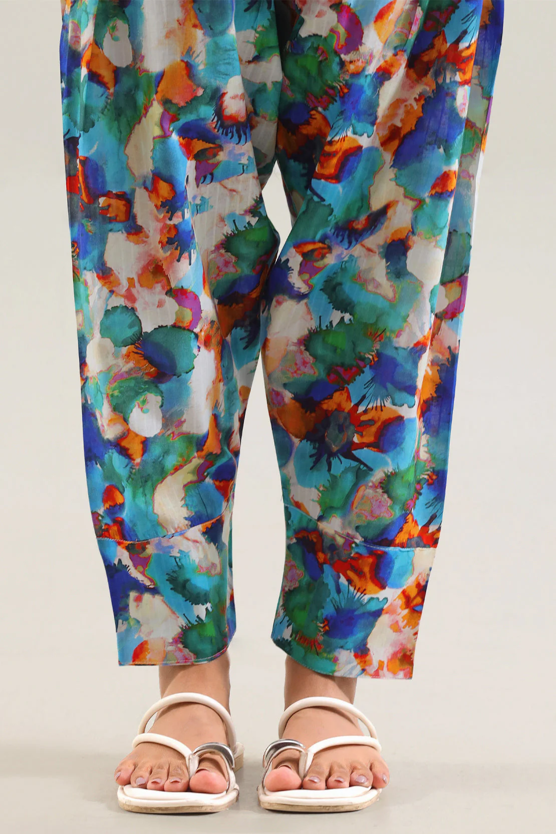 Printed Strip Lawn Stitched 2 Piece (Shirt/Trouser) - Image 6