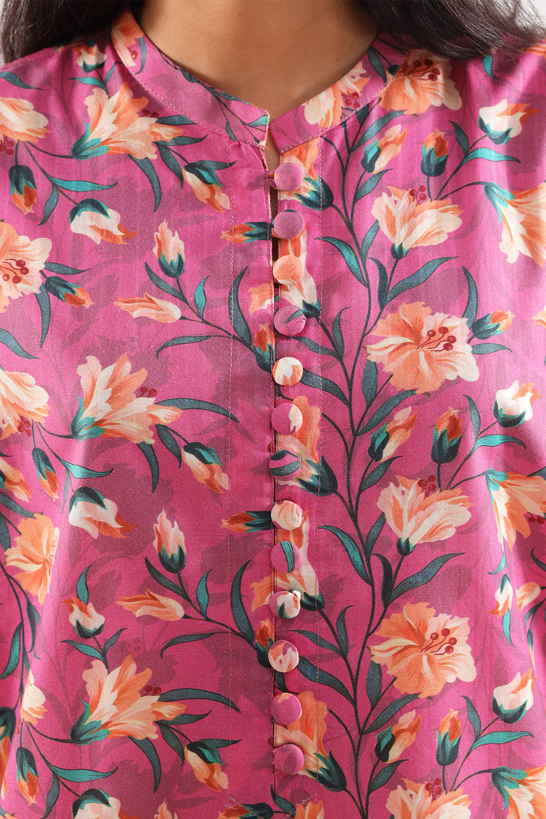 Printed Strip Lawn Stitched 2 Piece (Shirt/Trouser) - Image 4