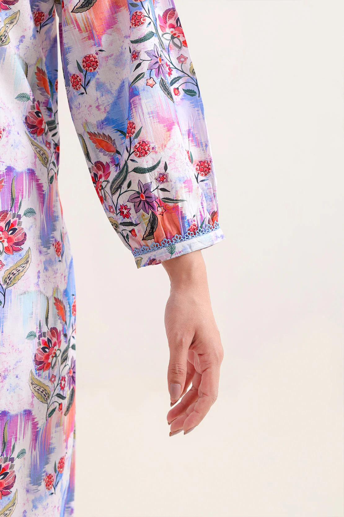 Printed Strip Lawn Stitched 2 Piece (Shirt/Trouser) - Image 4