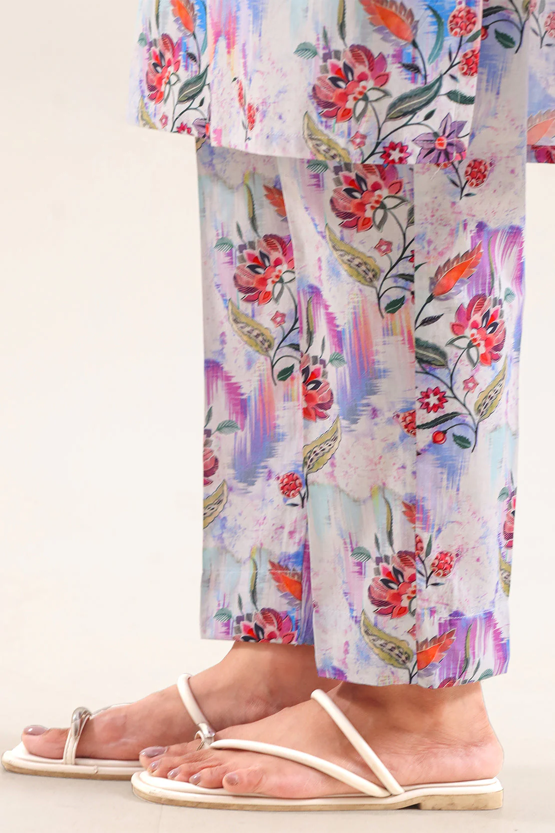 Printed Strip Lawn Stitched 2 Piece (Shirt/Trouser) - Image 5