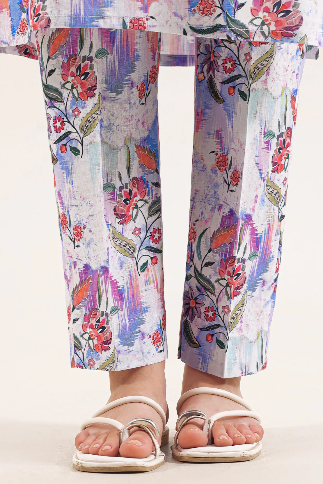 Printed Strip Lawn Stitched 2 Piece (Shirt/Trouser) - Image 5