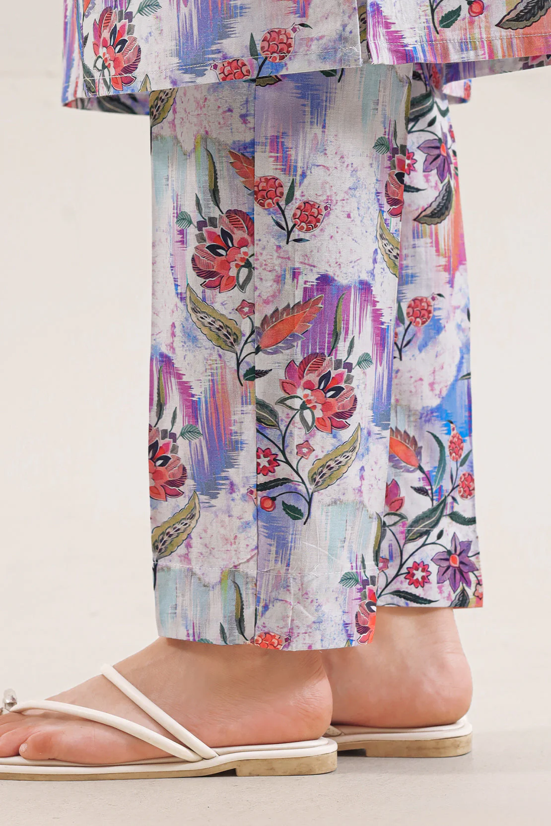 Printed Strip Lawn Stitched 2 Piece (Shirt/Trouser) - Image 6