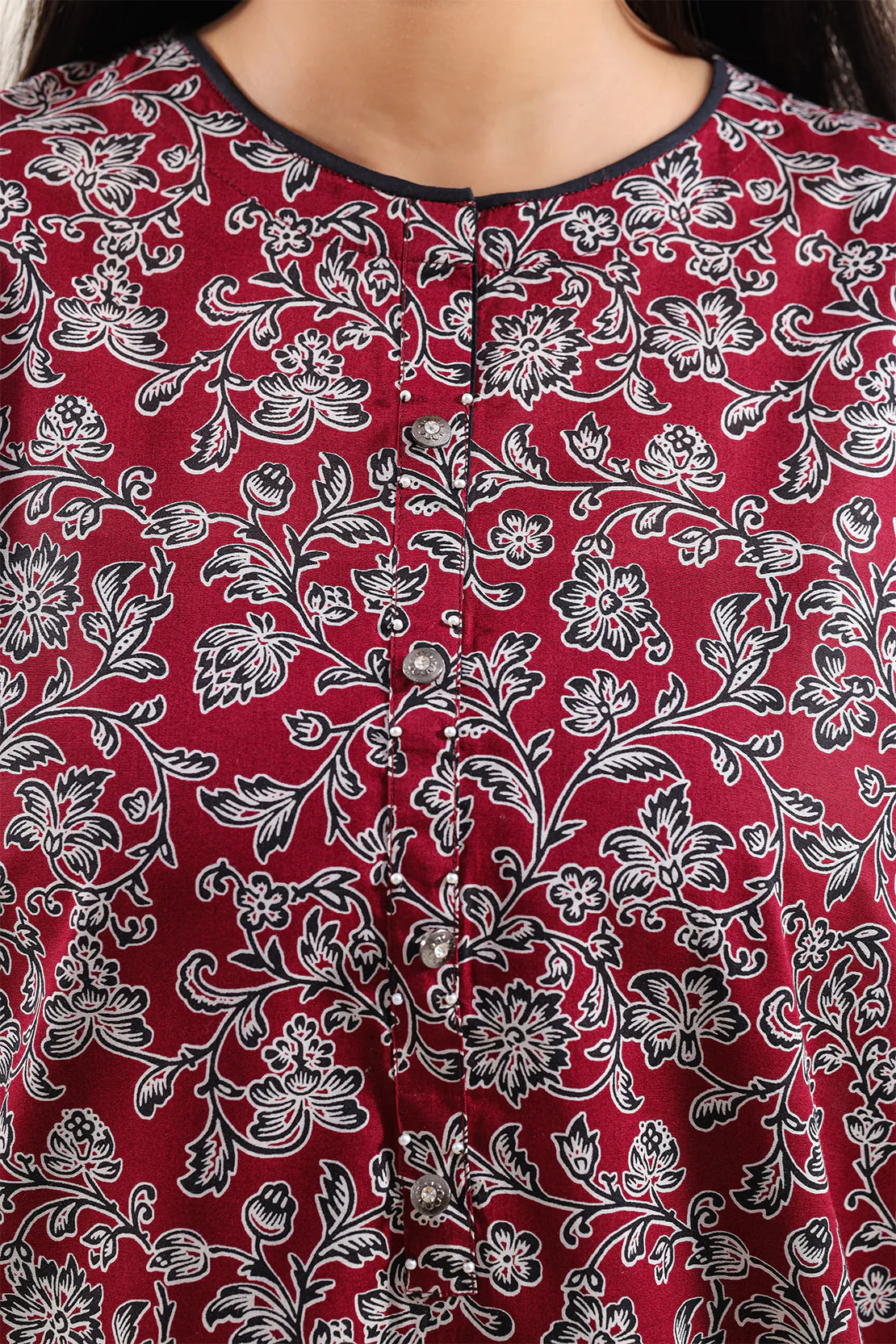 Printed Lawn Stitched 2 Piece (Shirt/Trouser) - Image 3