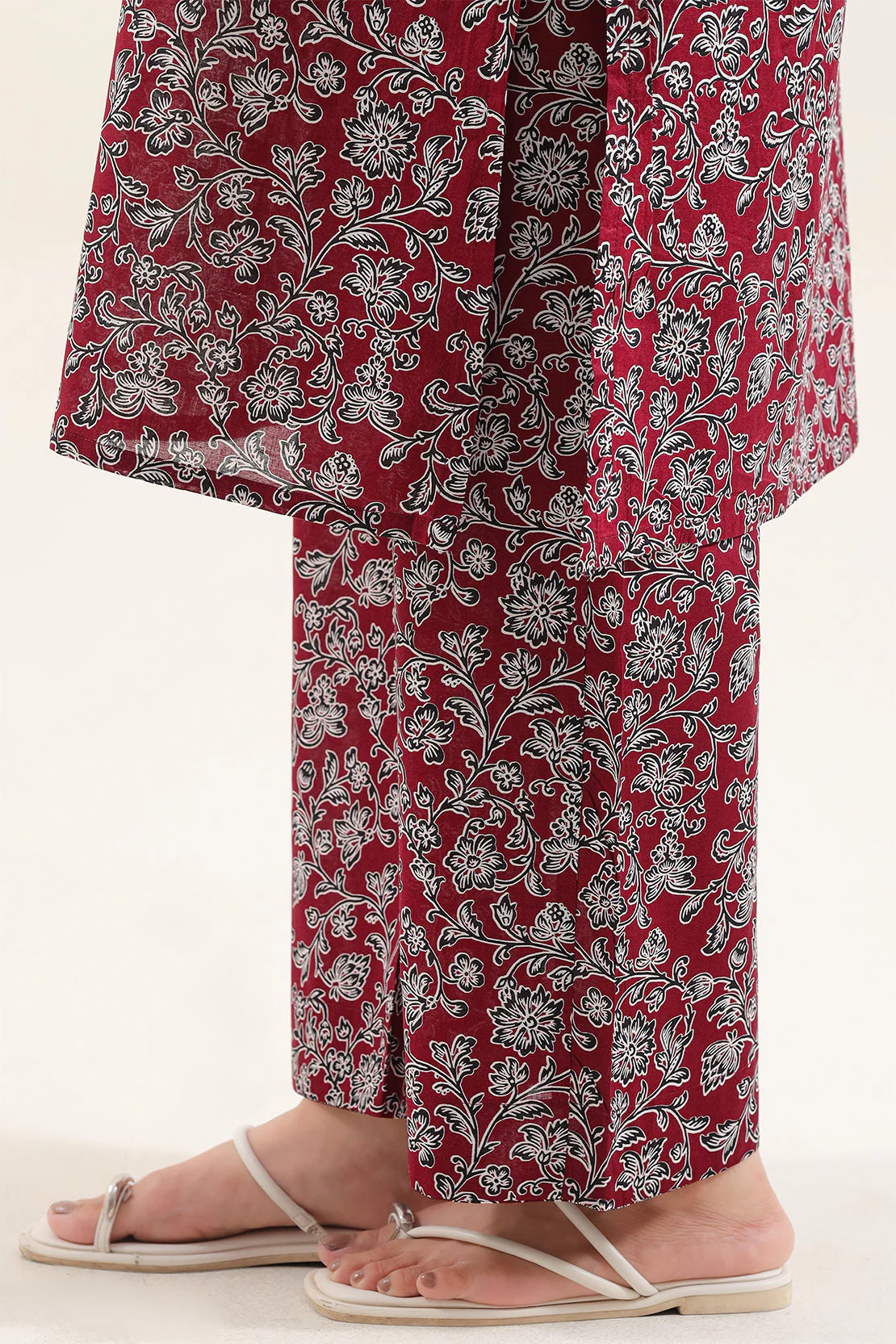 Printed Lawn Stitched 2 Piece (Shirt/Trouser) - Image 6