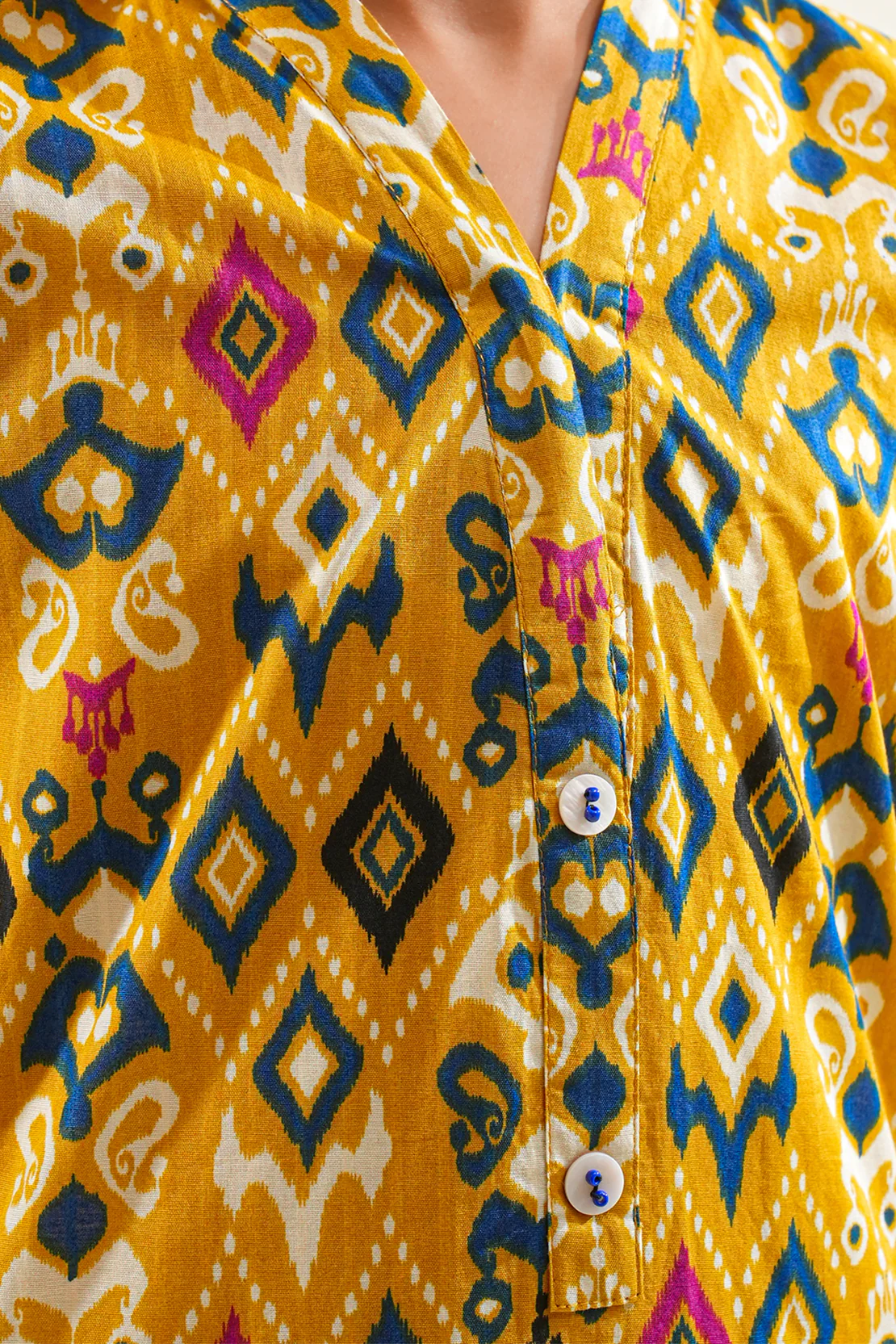 Printed Strip Lawn Stitched Shirt For Kids - Image 5