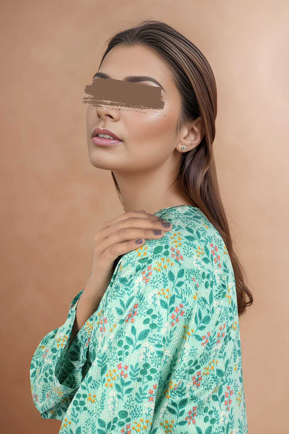 Printed Viscose Twill Stitched 2 Piece (Shirt/Trouser) - Image 3