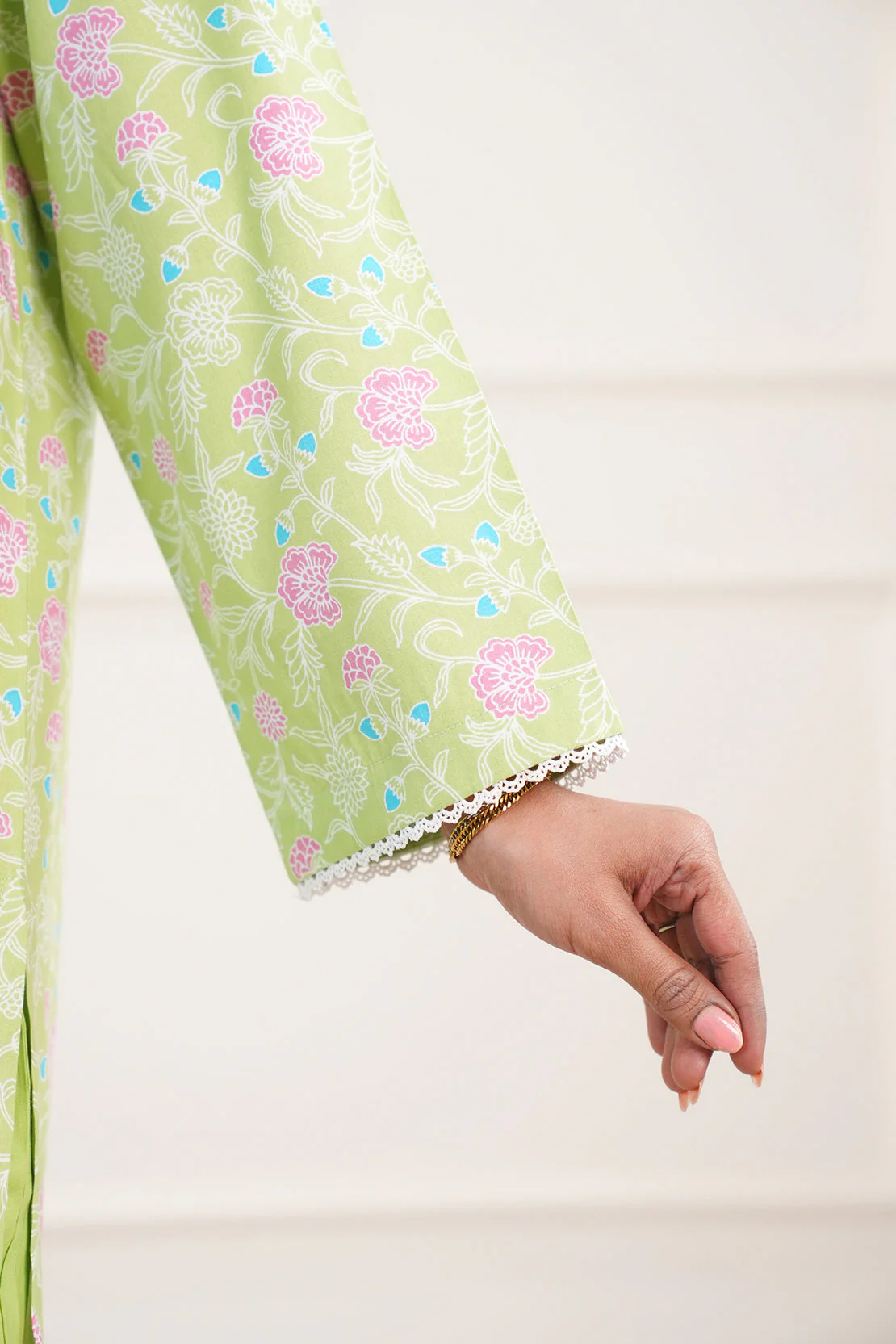 Printed Viscose Twill Stitched 2 Piece (Shirt/Trouser) - Image 6