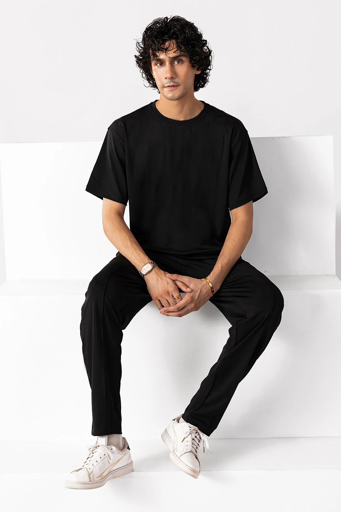 Relaxed Drawstring Trousers - Image 2