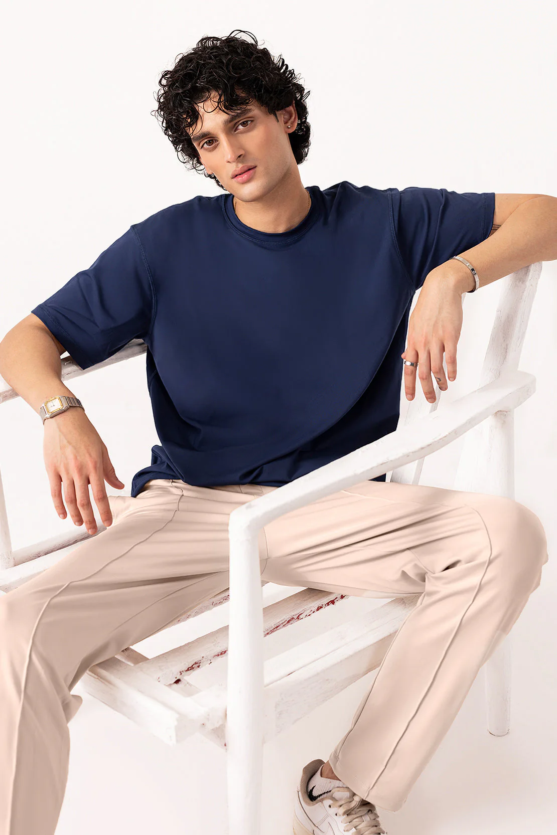 Relaxed Drawstring Trousers - Image 3
