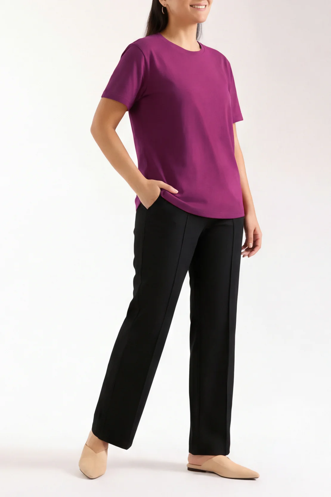 Relaxed Drawstring Trousers - Image 2