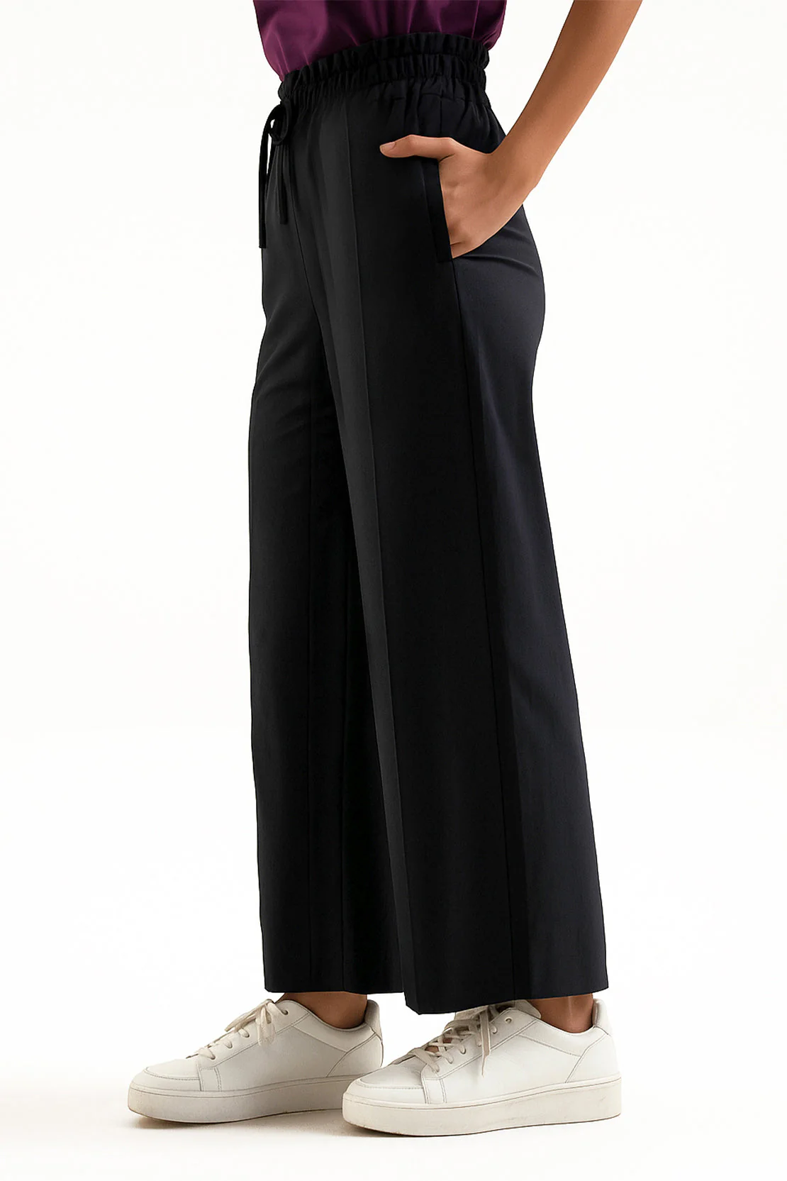 Relaxed Drawstring Trousers - Image 3