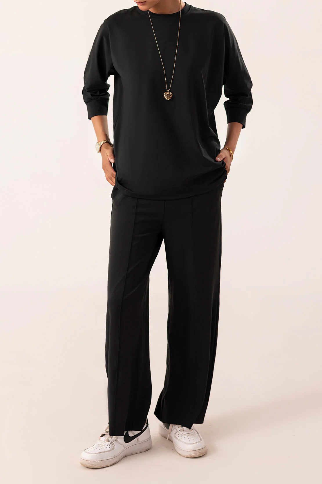 Relaxed Drawstring Trousers - Image 5