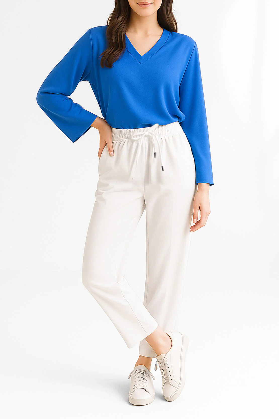 Relaxed Drawstring Trousers