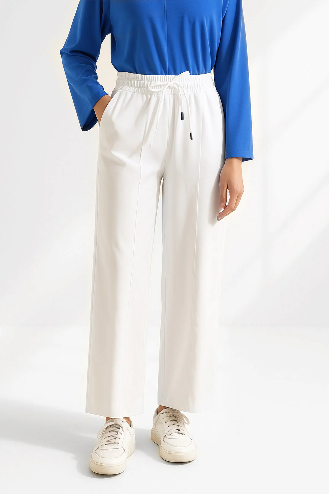 Relaxed Drawstring Trousers - Image 2