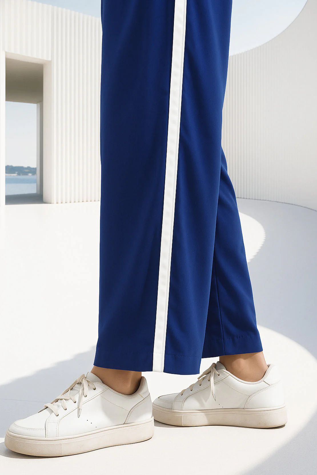 Relaxed Drawstring Trousers - Image 4