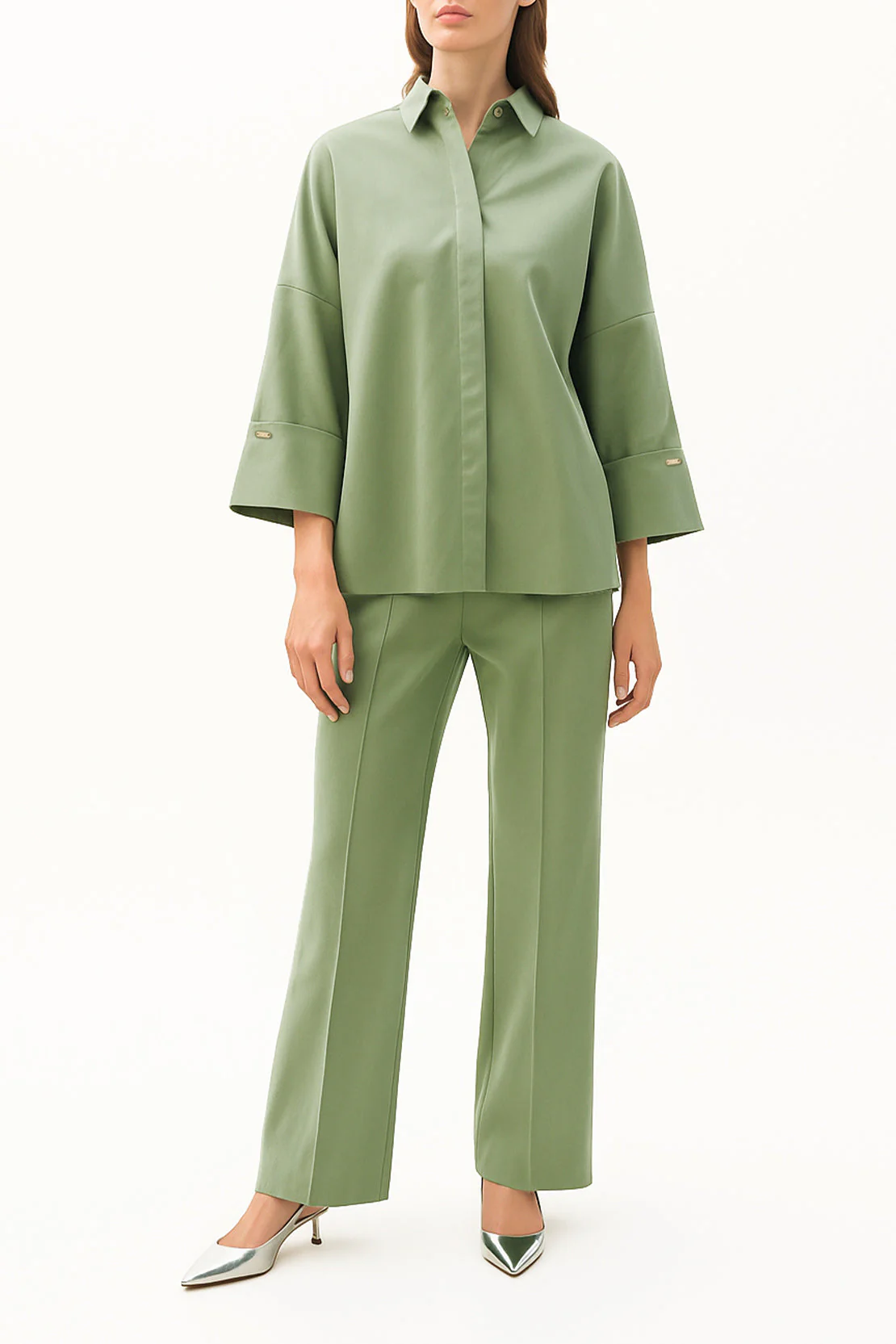 Relaxed Silky Shirt