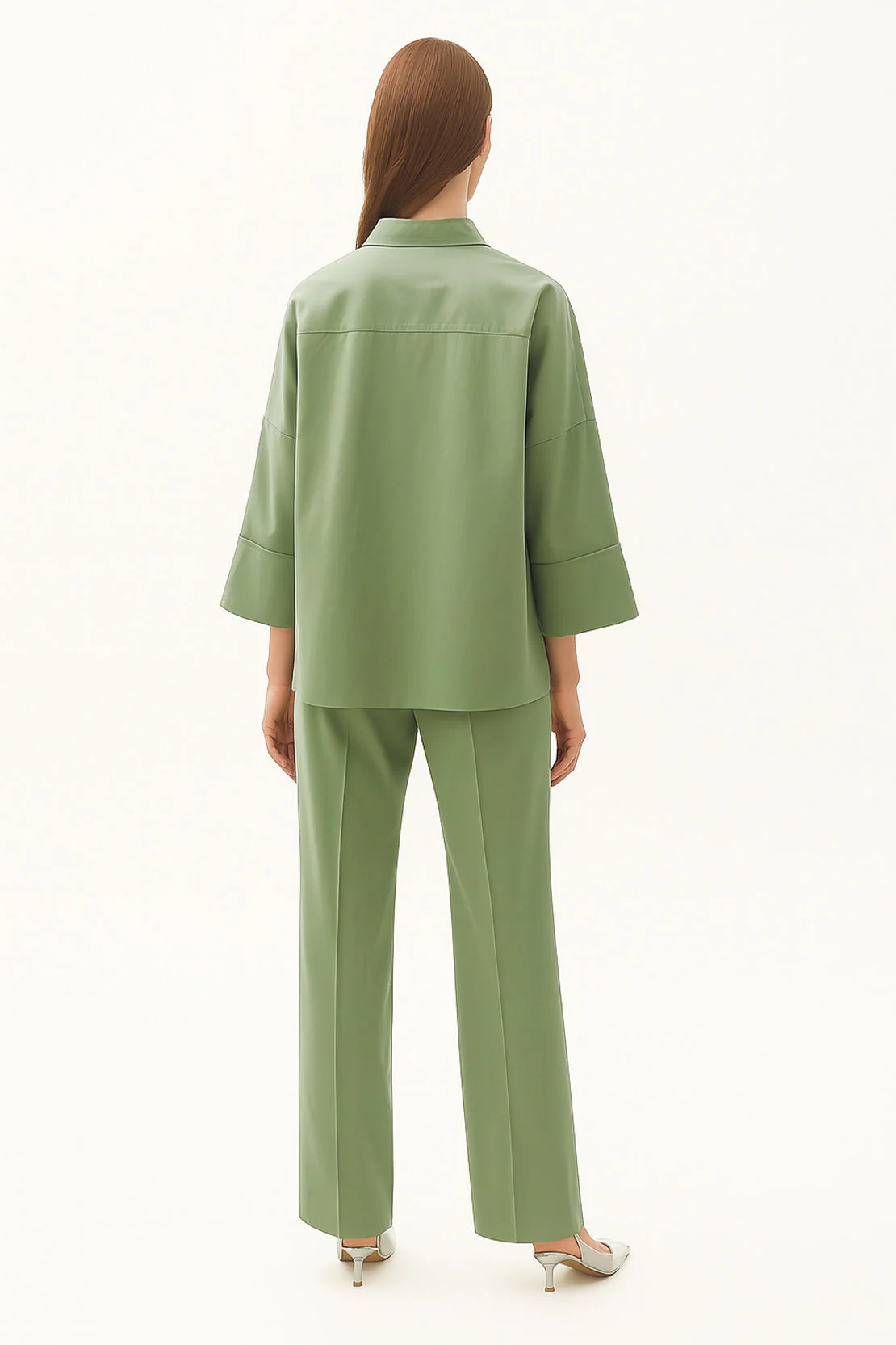 Relaxed Silky Shirt - Image 4