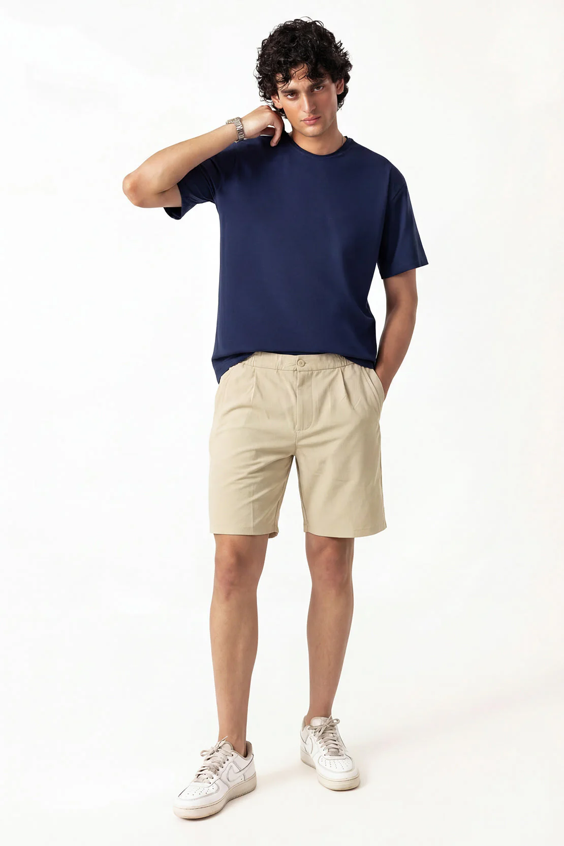 Relaxed Tailored Shorts For Men