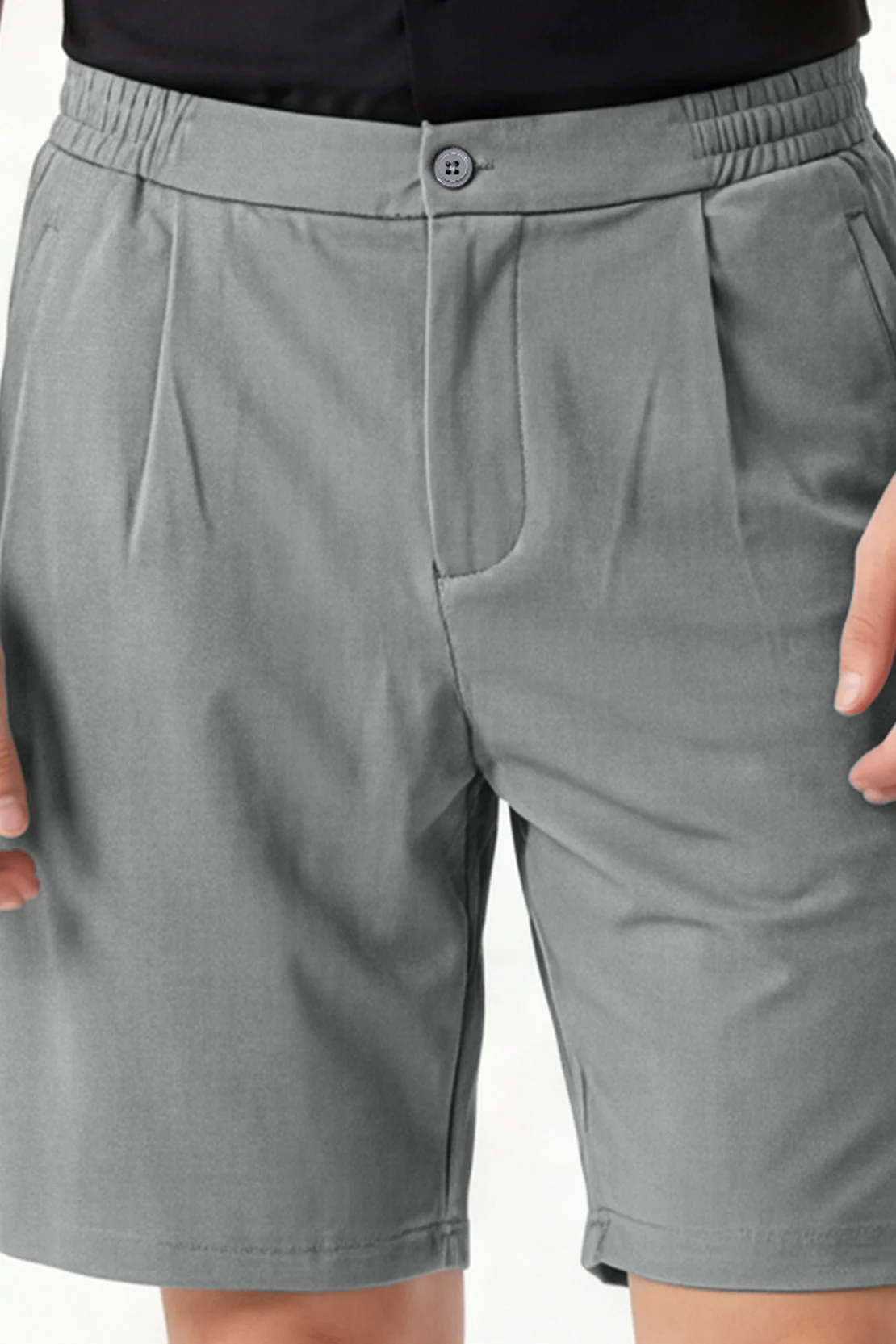 Relaxed Tailored Shorts For Men - Image 2