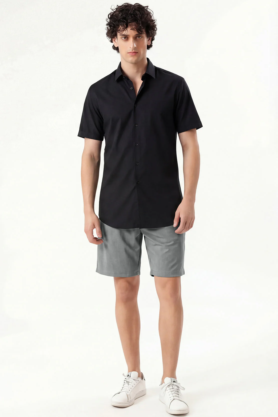 Relaxed Tailored Shorts For Men - Image 3