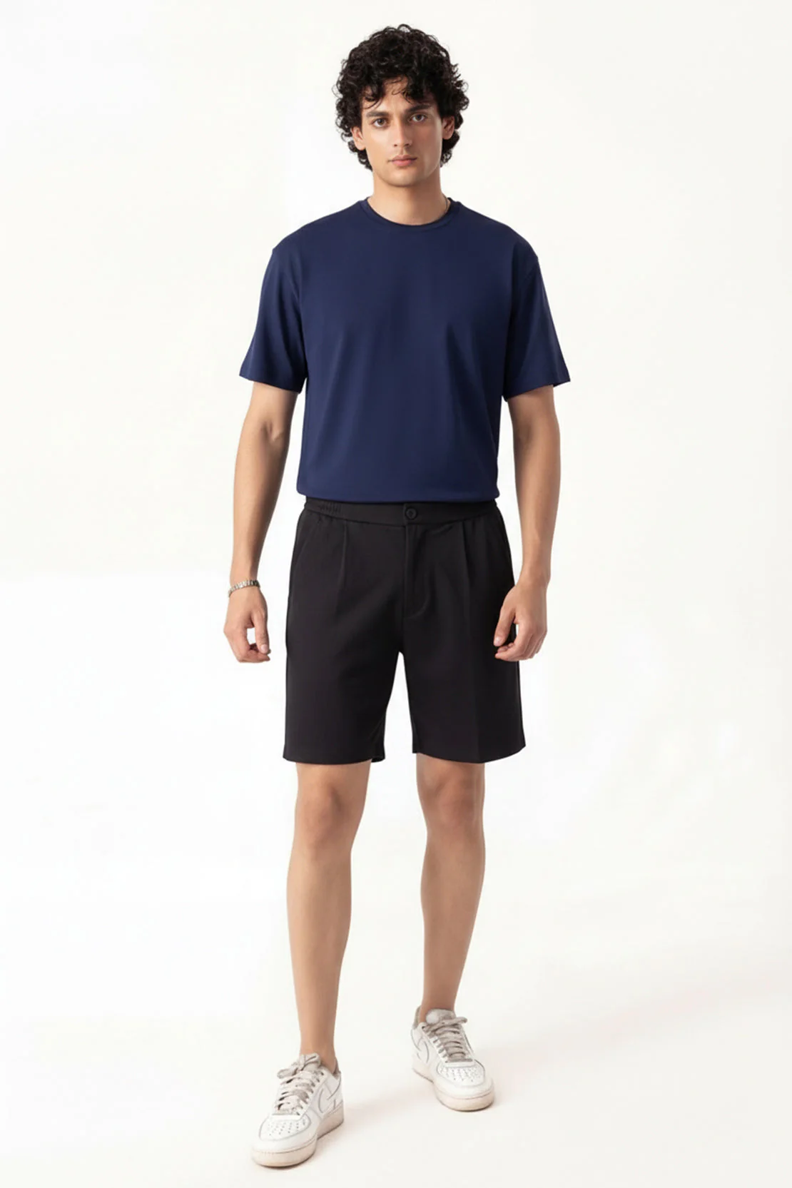 Relaxed Tailored Shorts For Men - Image 2