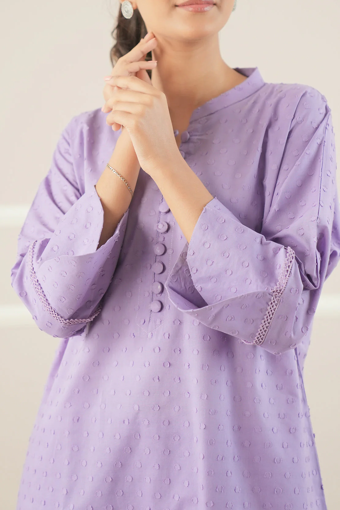 Reverse Jacquard Stitched 2 Piece (Shirt/Trouser) - Image 3