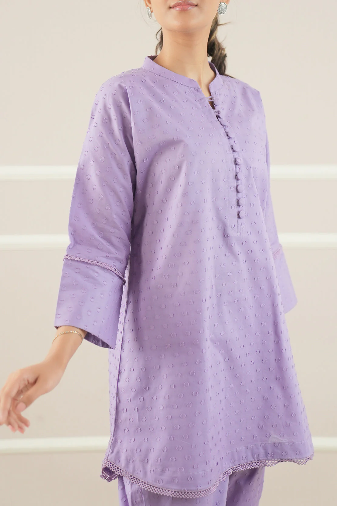 Reverse Jacquard Stitched 2 Piece (Shirt/Trouser) - Image 4
