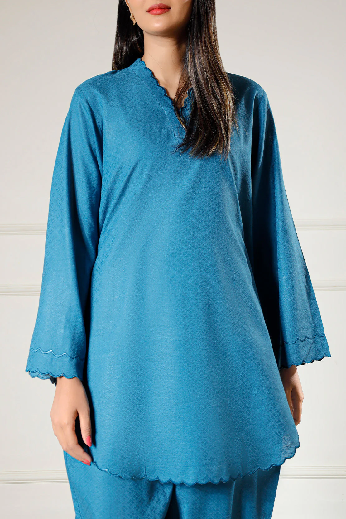 Reverse Jacquard Stitched 2 Piece (Shirt/Trouser) - Image 4