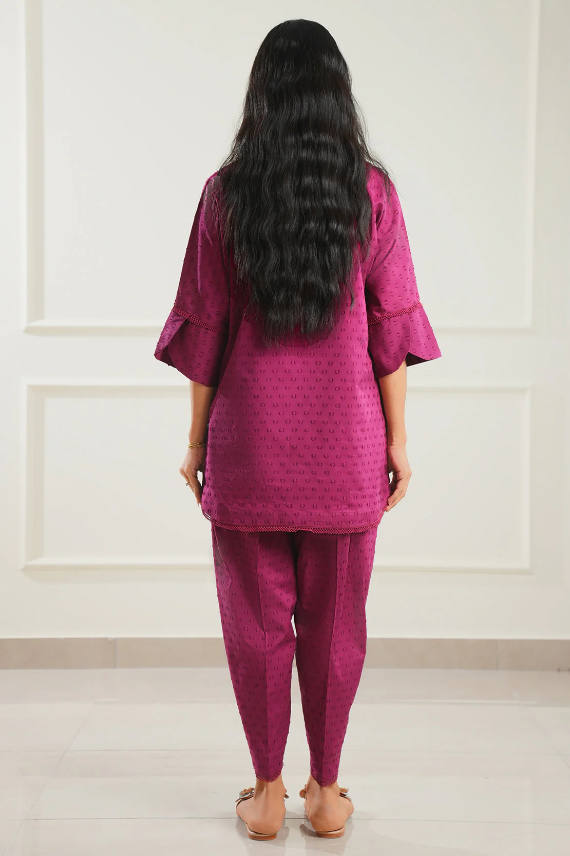Reverse Jacquard Stitched 2 Piece (Shirt/Trouser) - Image 5