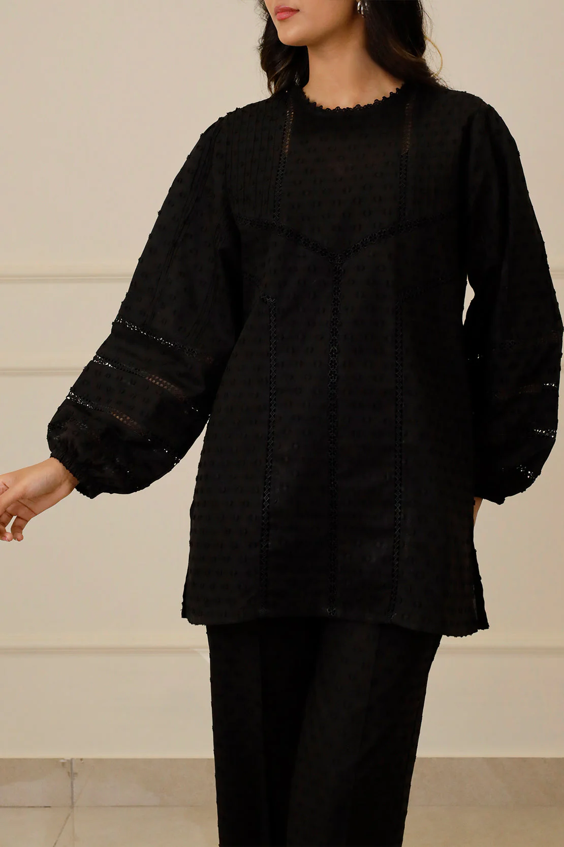 Reverse Jacquard Stitched 2 Piece (Shirt/Trouser)
