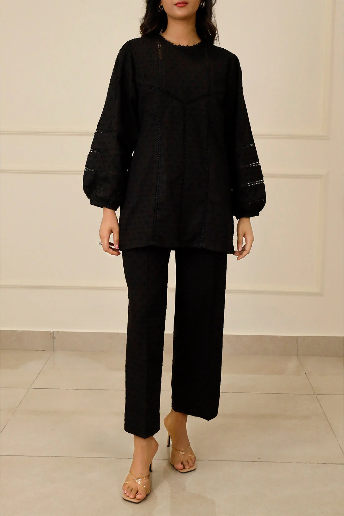 Reverse Jacquard Stitched 2 Piece (Shirt/Trouser) - Image 2