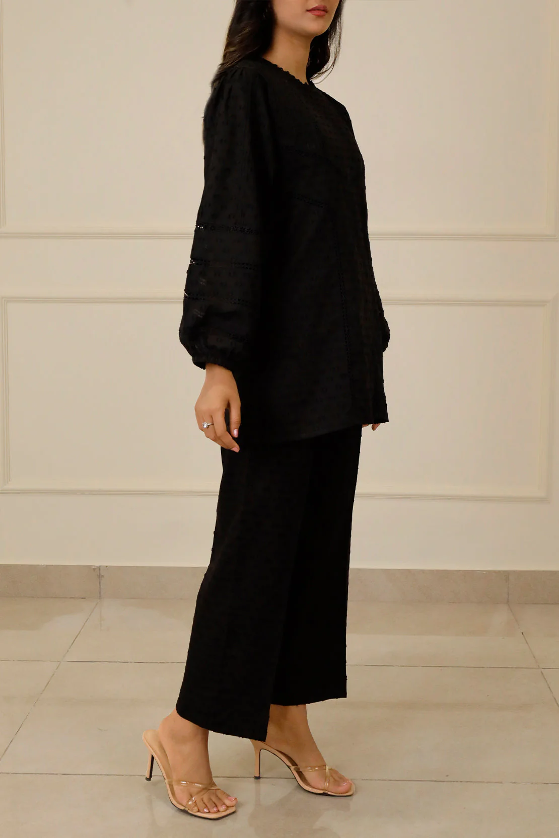 Reverse Jacquard Stitched 2 Piece (Shirt/Trouser) - Image 3