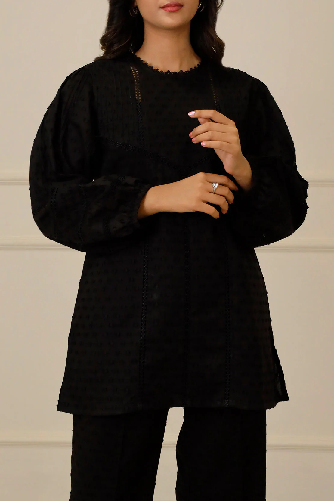 Reverse Jacquard Stitched 2 Piece (Shirt/Trouser) - Image 7