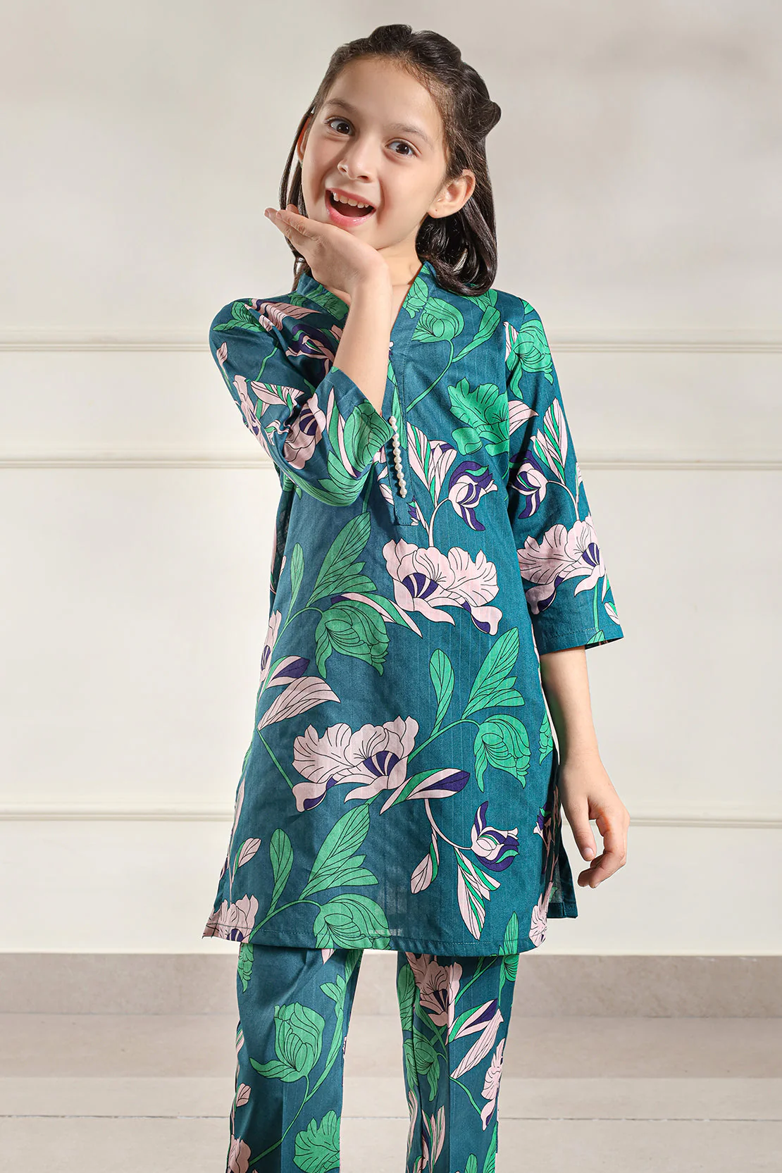 Reverse Jacquard Stitched 2 Piece (Shirt/Trouser)