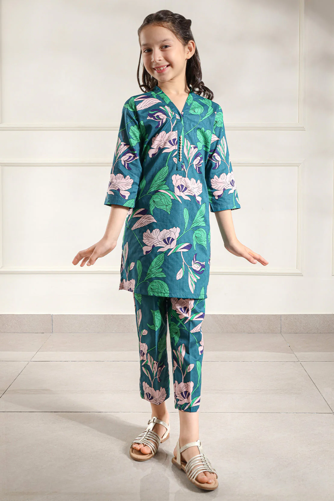 Reverse Jacquard Stitched 2 Piece (Shirt/Trouser) - Image 2