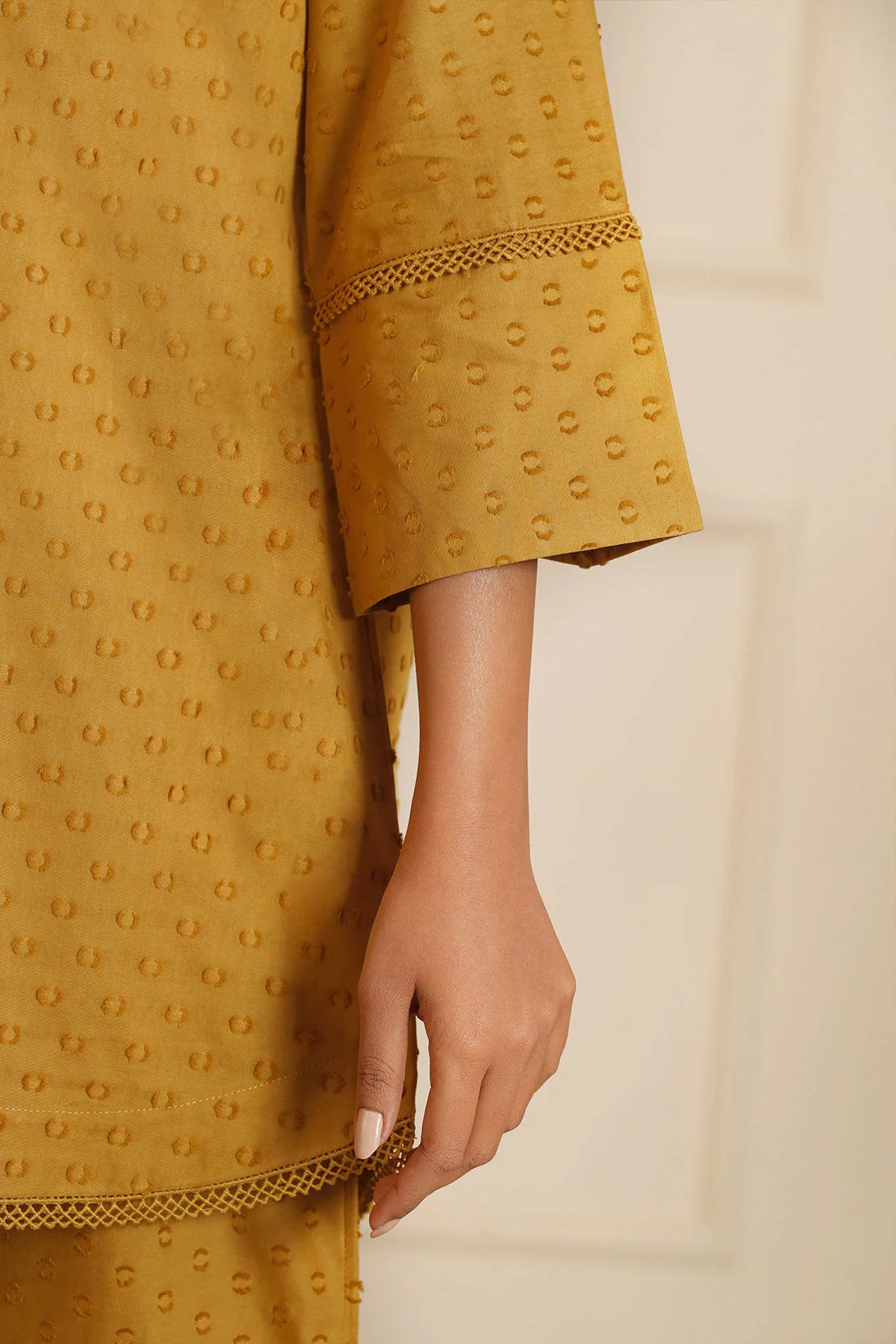 Reverse Jacquard Stitched Shirt - Image 6