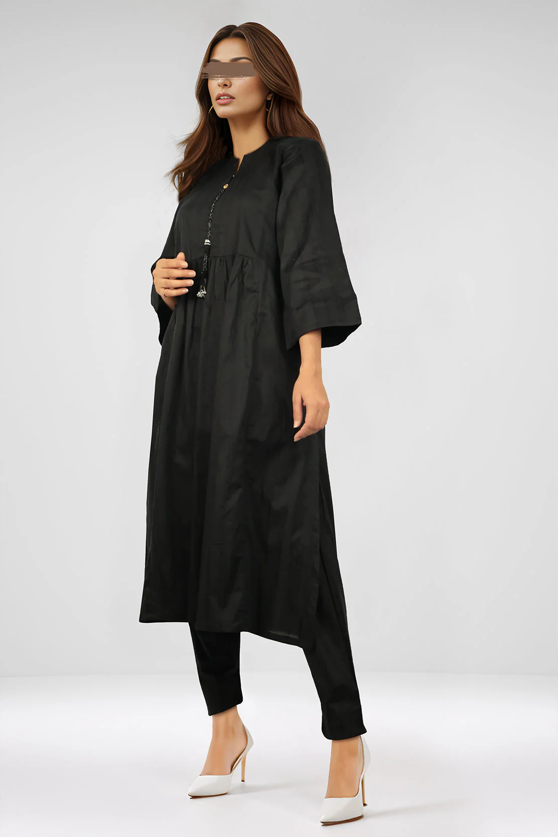 SAYA's Printed Cotton Jacquard Stitched For Mom And Daughter - Image 3