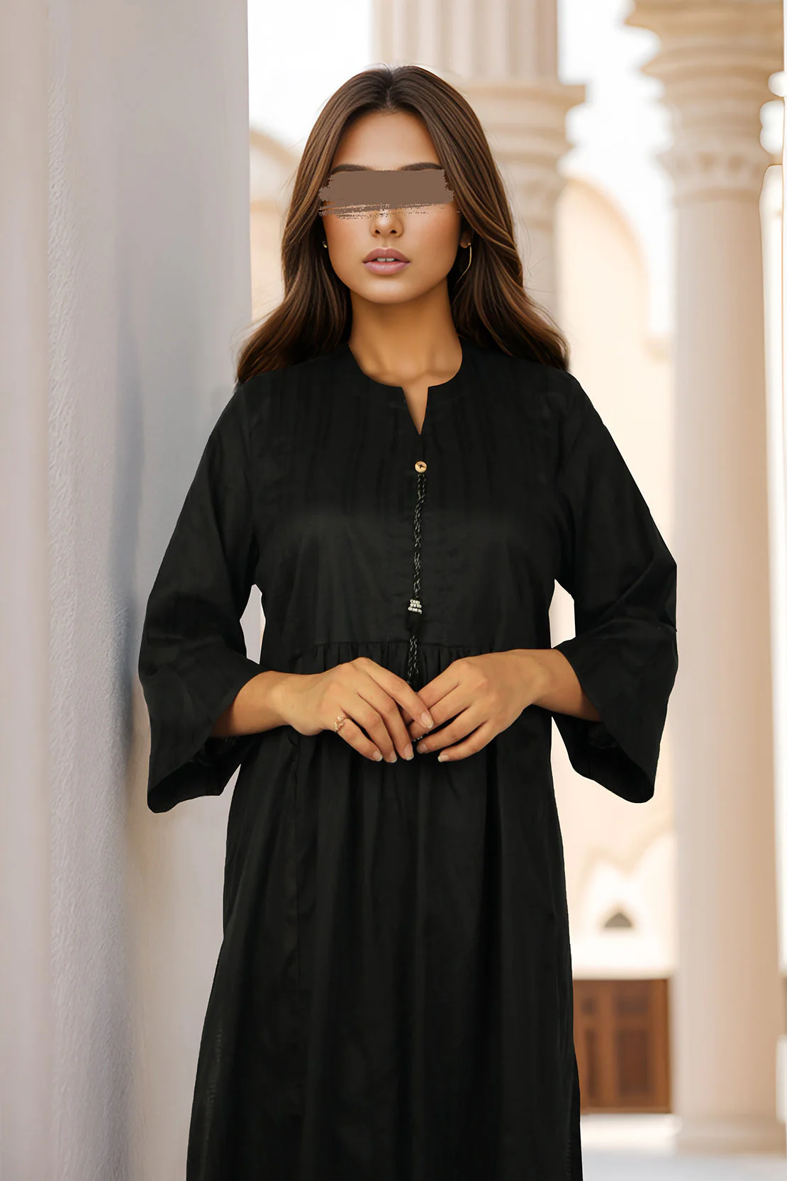 SAYA's Printed Cotton Jacquard Stitched For Mom And Daughter - Image 6