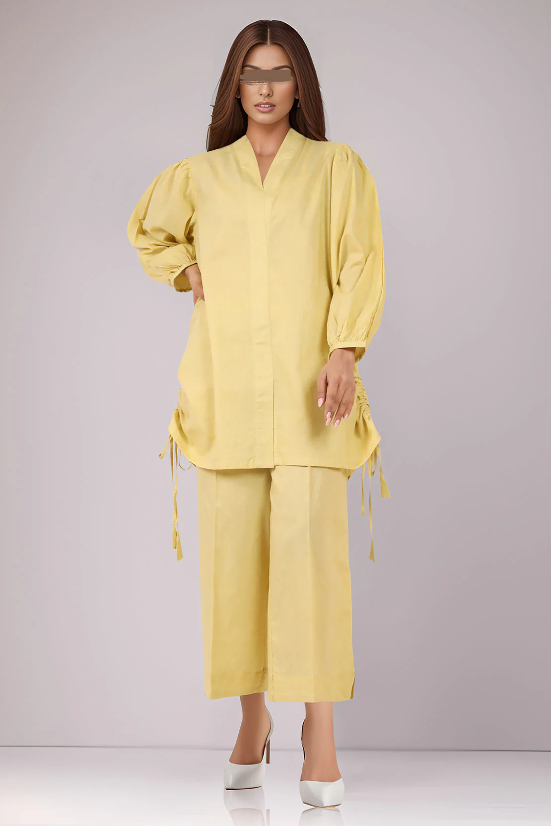 SAYA's Printed Cotton Jacquard Stitched For Mom And Daughter - Image 2
