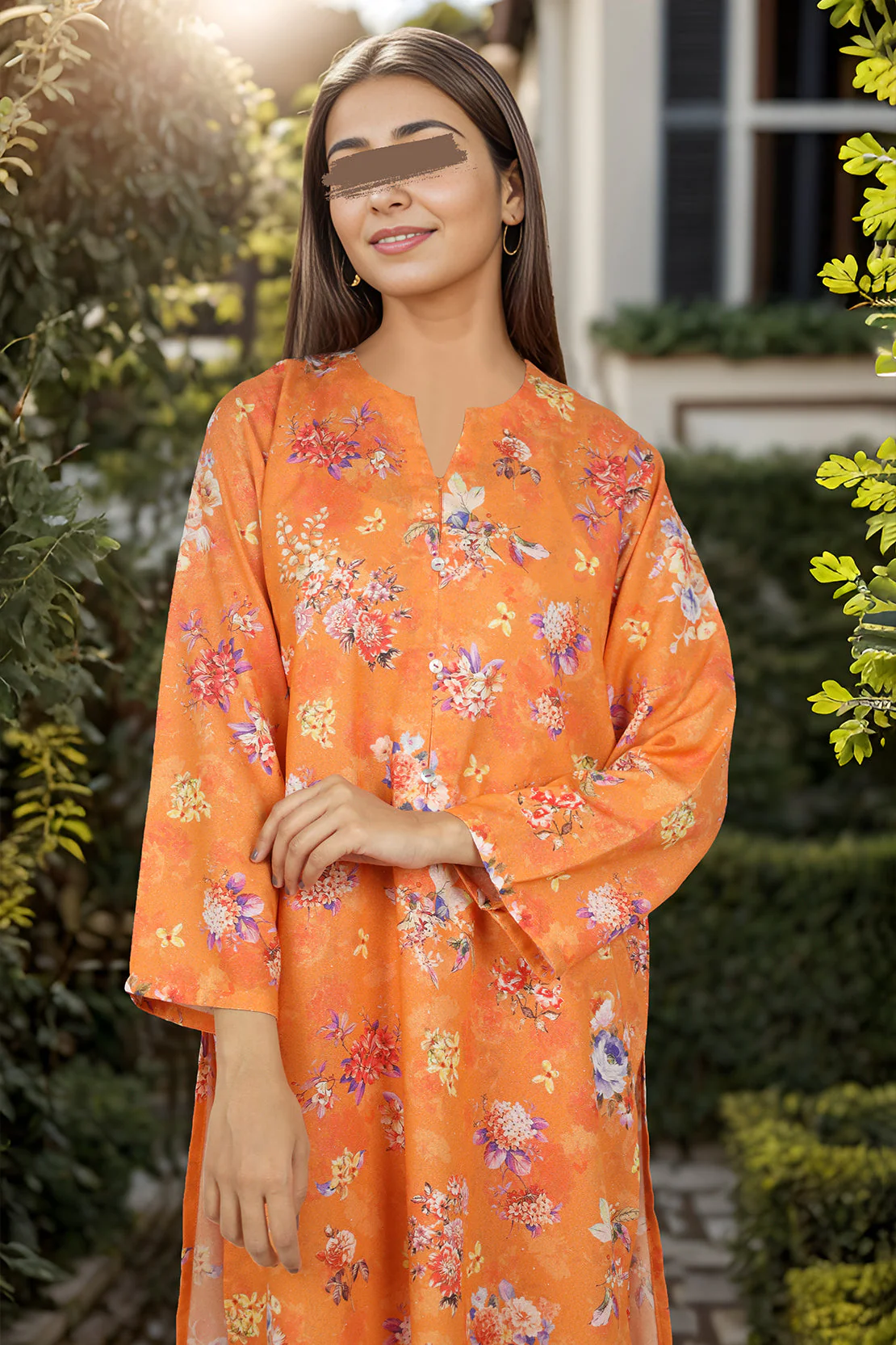 Saya'S Printed Karandi Stitched For Mom And Daughter - Image 6