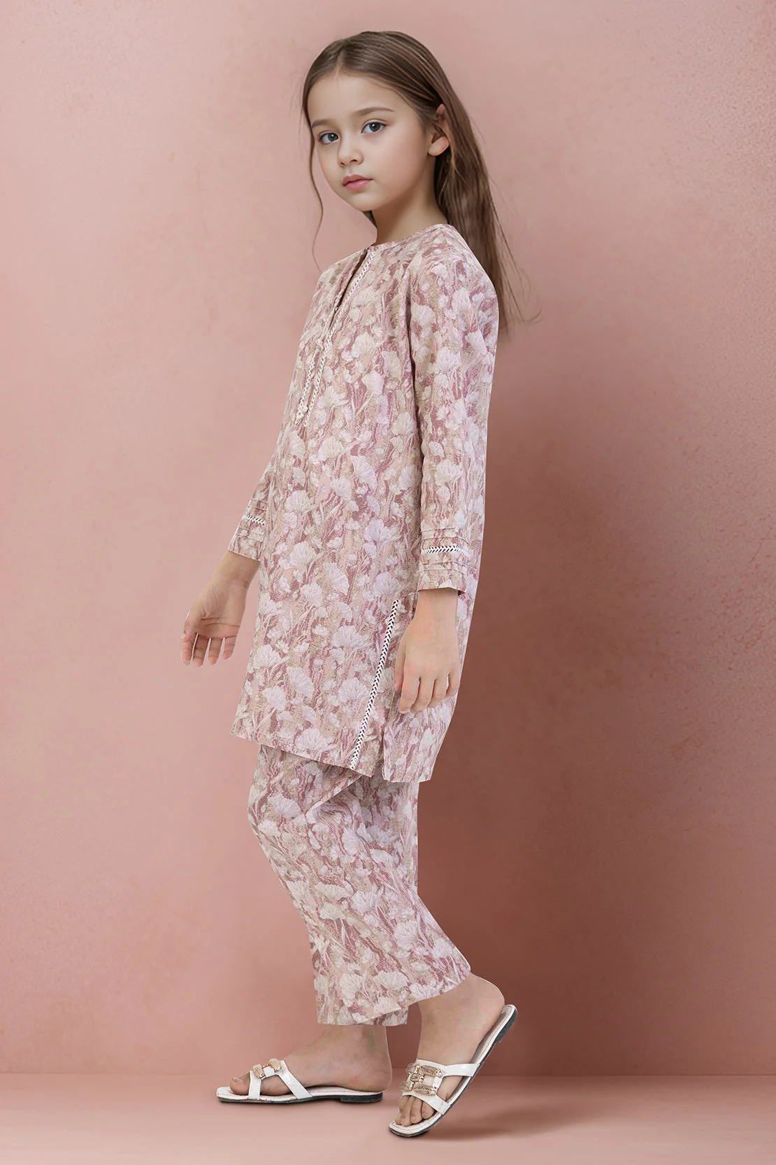 SAYA's Printed Lawn Stitched For Mom And Daughter - Image 4