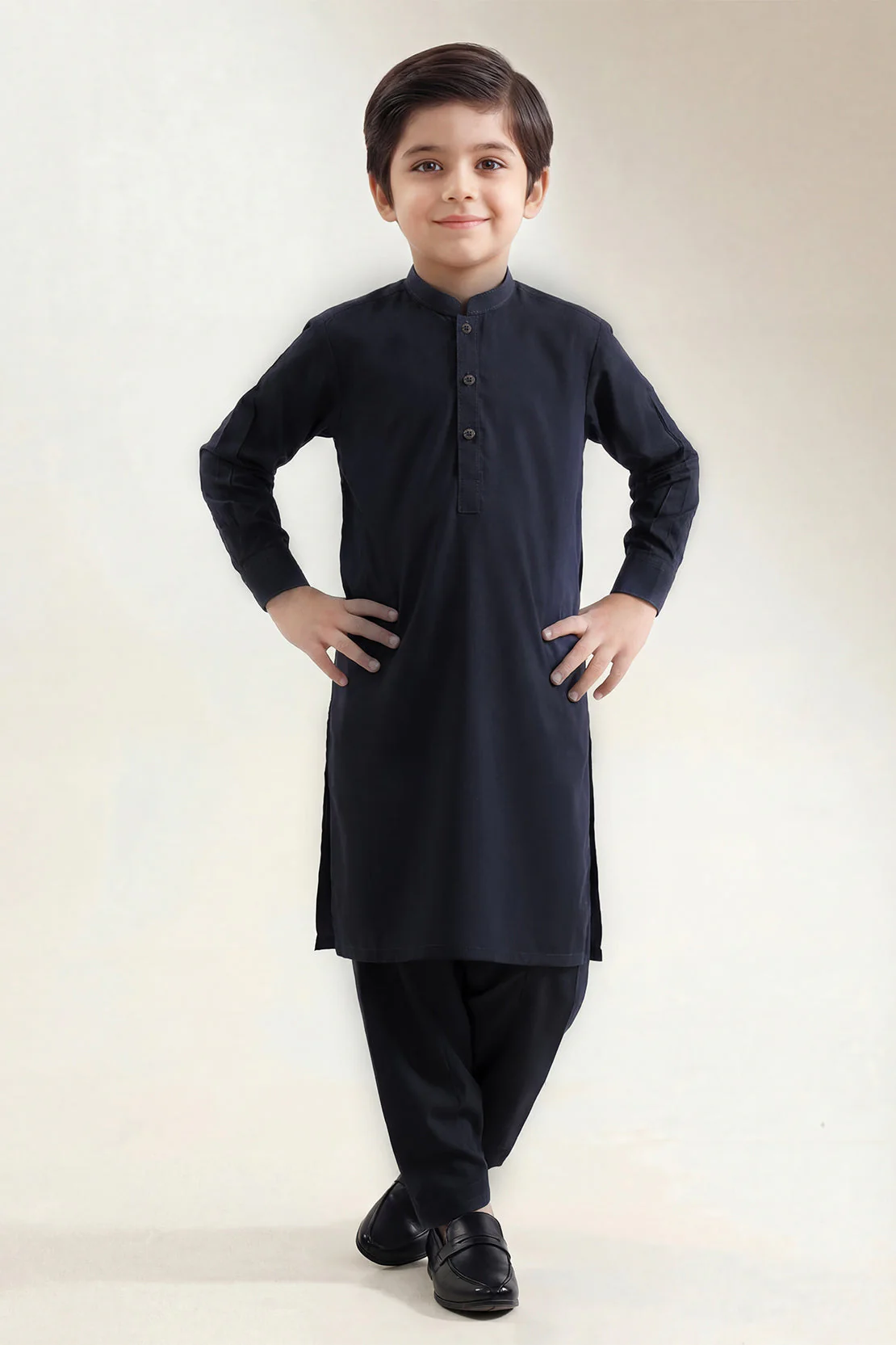 SAYA's Solid Wash N Wear Stitched For Dad And Me - Image 6