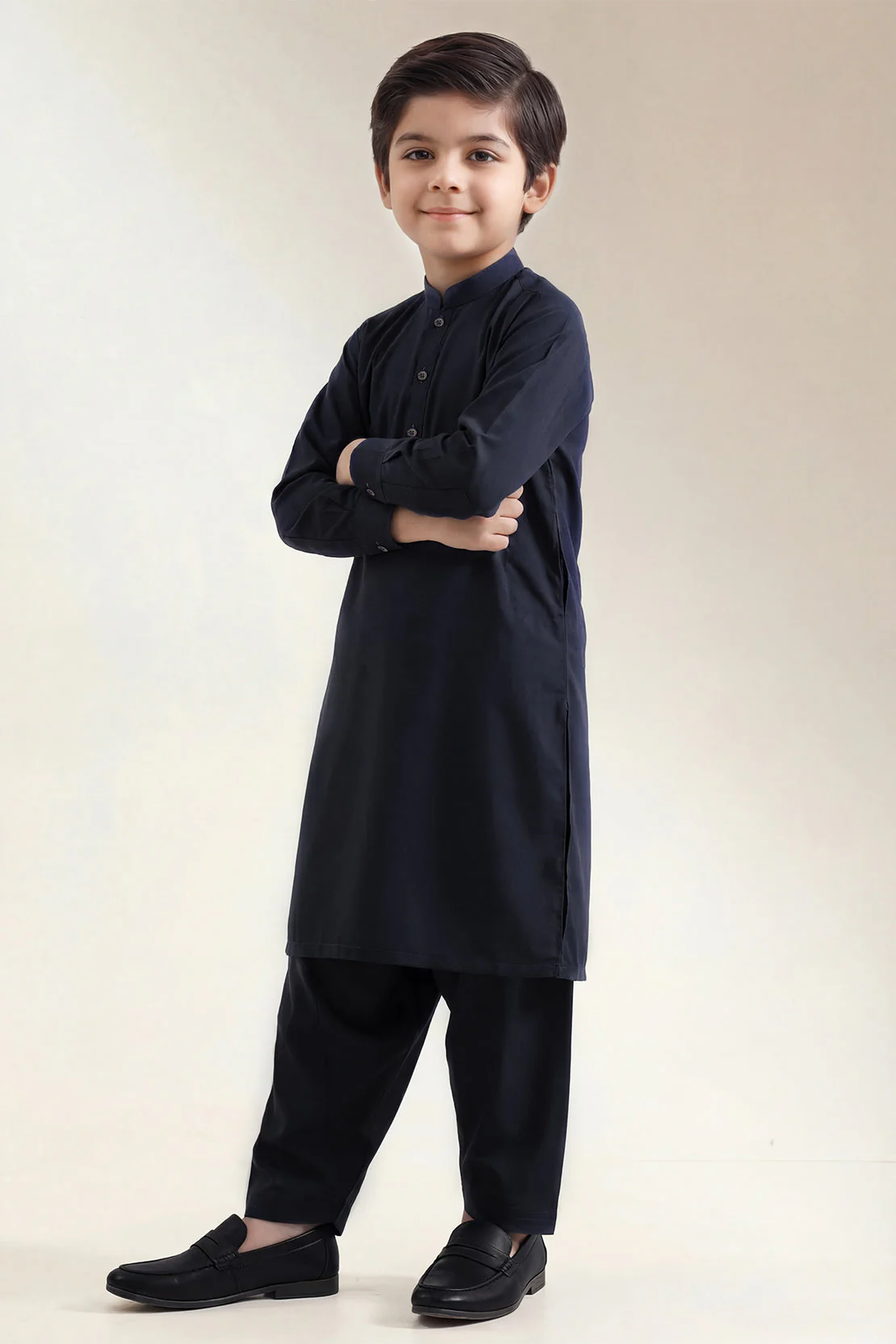 SAYA's Solid Wash N Wear Stitched For Dad And Me - Image 8