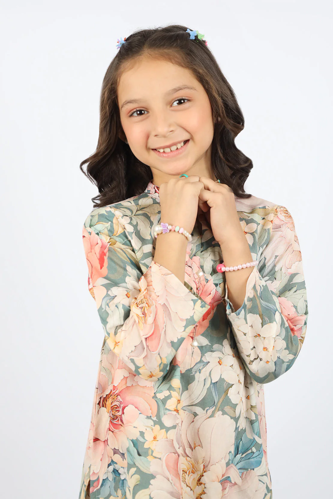 SAYA's Stitched Printed Cambric/Lawn For Mom And Daughter - Image 10