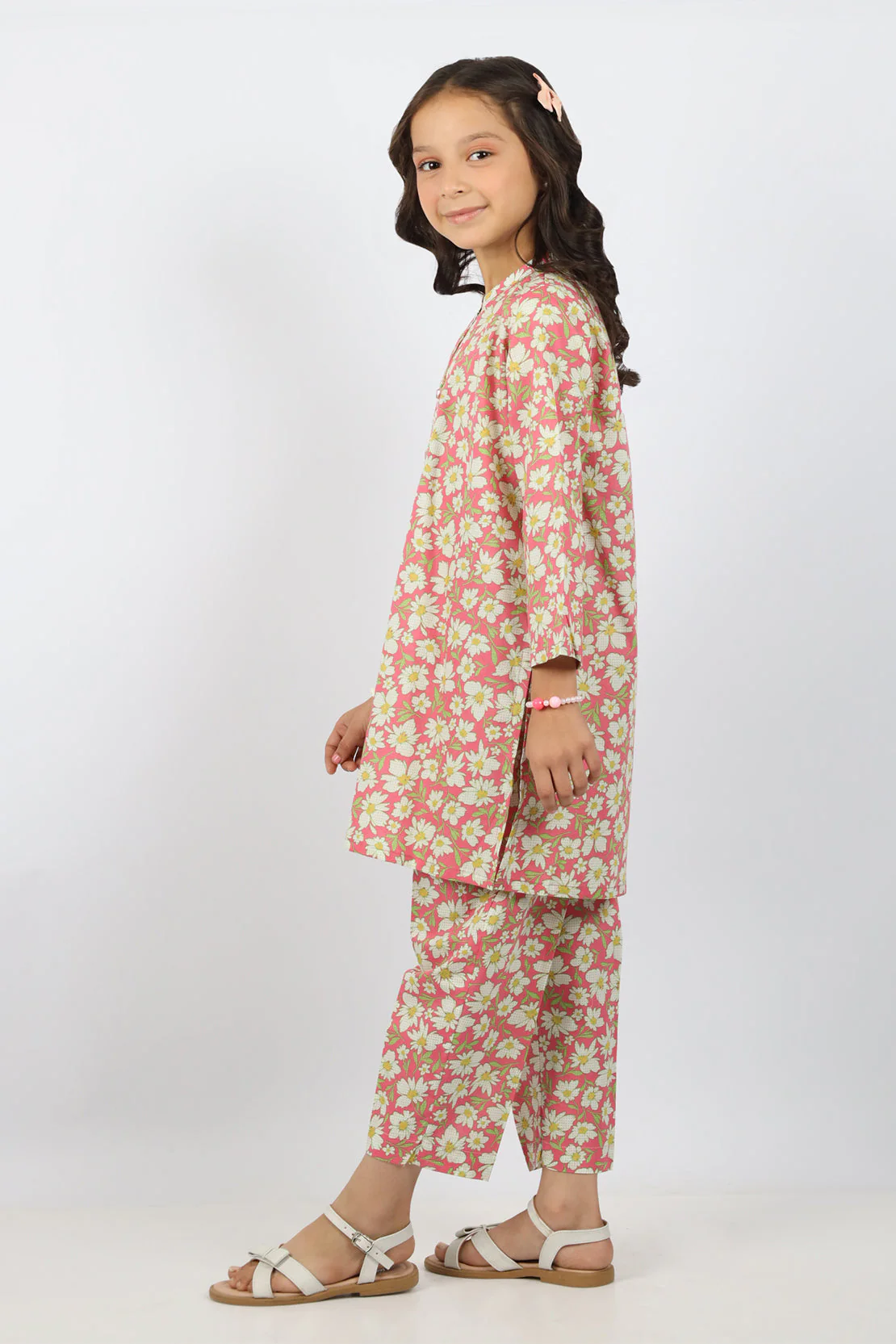 SAYA's Stitched Printed Cambric/Lawn For Mom And Daughter - Image 6