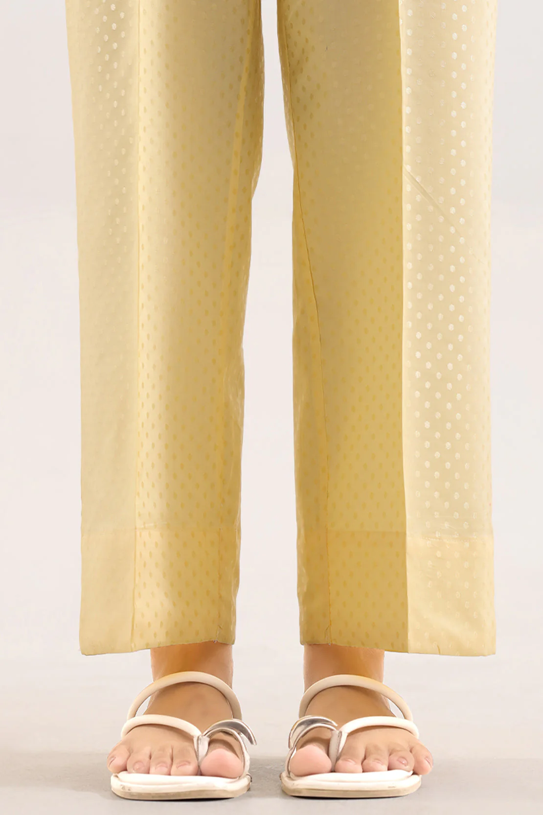 Self Jacquard Pant
